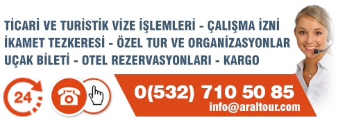 Ticari ve turistik vize, çalışma izni, ikamet tezkeresi — 0(532) 710 50 85
